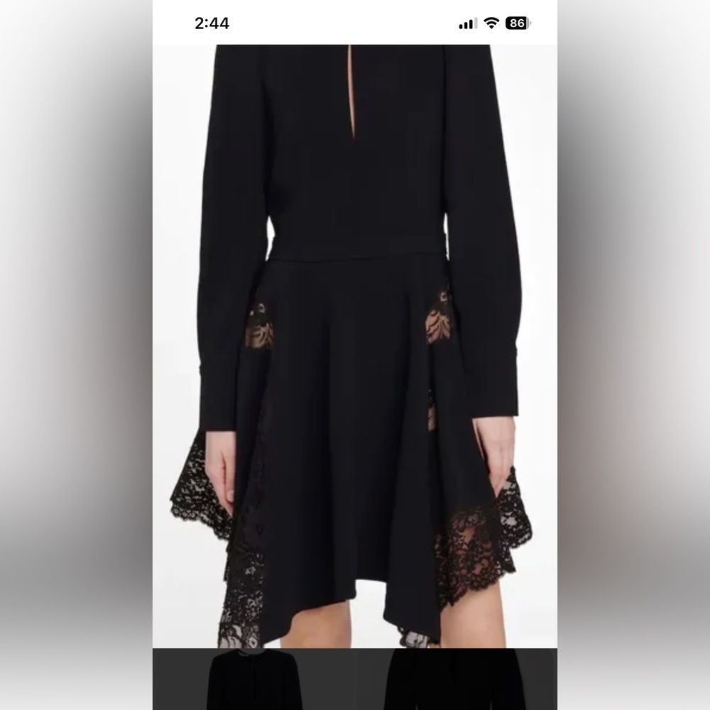 Stella McCartney Black beautiful dress